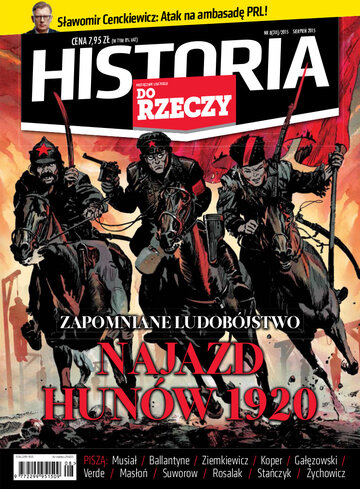 Okładka miesięcznika „Historia Do Rzeczy” nr 8/2015 (30)