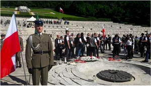 Miniatura: Uroczystości na Monte Cassino