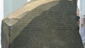 Miniatura: Kamień z Rosetty. Odkrycie archeologiczne...