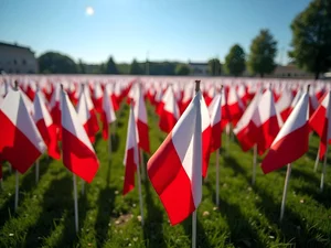 Miniatura: Najpiękniejsze barwy, biało-czerwone....