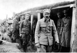 Miniatura: Józef Piłsudski napada na pociąg. Akcja...