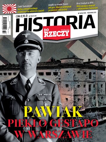 Okładka miesięcznika „Historia Do Rzeczy” nr 10/2020 (92)