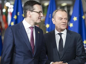 Miniatura: Morawiecki napomina Tuska, czyli świetny...