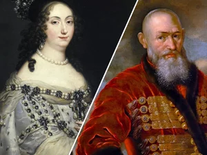 Miniatura: Na ratunek królowej. Czarniecki przebijał...