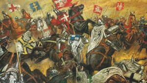Miniatura: Wielkie zwycięstwo Jagiełły. Wróg skończony