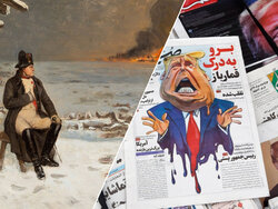 Miniatura: Napoleon w Zatoce Perskiej