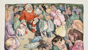 Miniatura: Mikołajki. Zwyczaj wręczania podarunków...