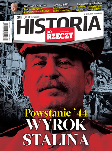 Okładka miesięcznika „Historia Do Rzeczy” nr 8/2022 (114)