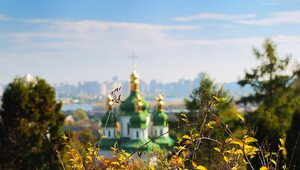 Miniatura: Zagrożone przez Rosję zabytki Kijowa