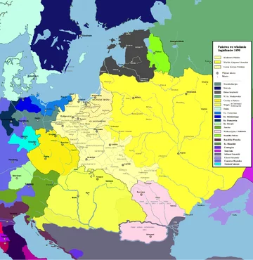 W którym roku zmarł Kazimierz Jagiellończyk?