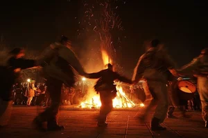 Miniatura: Samhain. Starożytne gaelickie święto,...