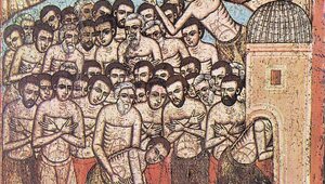 Miniatura: Czterdziestu męczenników z XII legionu