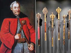 Miniatura: Buławy i buzdygany dawnej Rzeczypospolitej