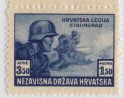 Miniatura: Chorwaci w sortach Wehrmachtu