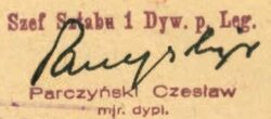 Gałęzowski: Oficerowie I Brygady przeciw bolszewikom