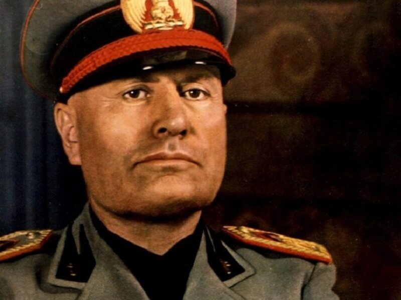 Pochód faszyzmu. Mussolini idzie na Rzym