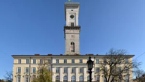 Miniatura: Ratusz we Lwowie