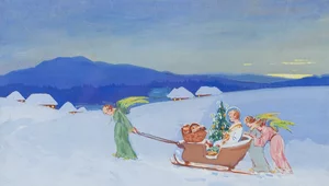 Miniatura: Pod strzechą i we dworze. Jakie dawne...