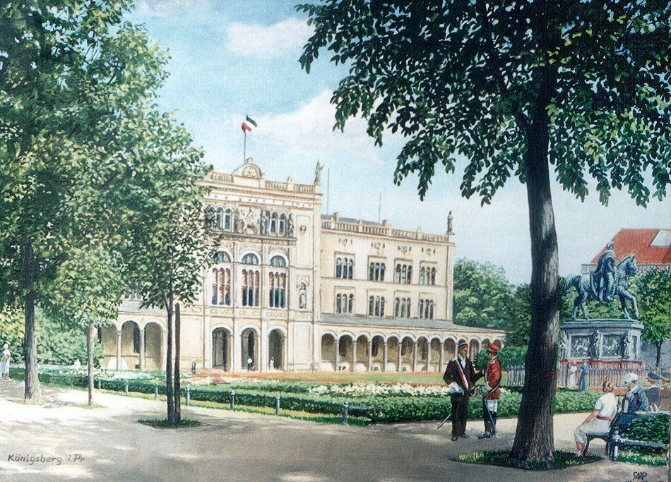 Uniwersytet Albrechta znajdował się w Królewcu.