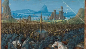 Miniatura: Początek końca Królestwa Jerozolimskiego....