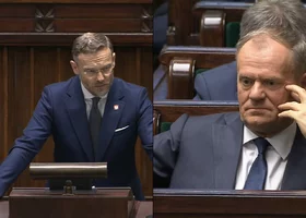 Miniatura: Bogucki mocno do Tuska w Sejmie: Na czyim...