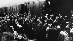 Miniatura: Pierwszy transport do Auschwitz. Więźniami...