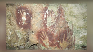 Miniatura: Najstarsza sztuka naskalna świata....