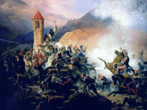 Miniatura: Szaleństwo pod Somosierrą. Bonaparte był...