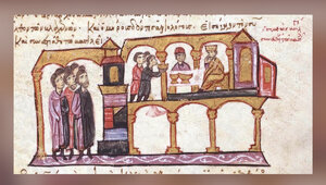 Miniatura: Bizantyńskie gry o porfirową komnatę