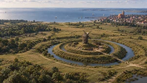 Miniatura: Ufortyfikowany wiatrak znaleziony w Pucku....