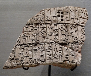 Siedem najstarszych zabytków pisma na świecie