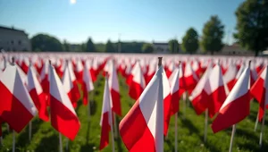 Miniatura: Najpiękniejsze barwy, biało-czerwone....