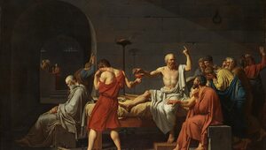 Miniatura: Śmierć Sokratesa. Dlaczego nie chciał się...